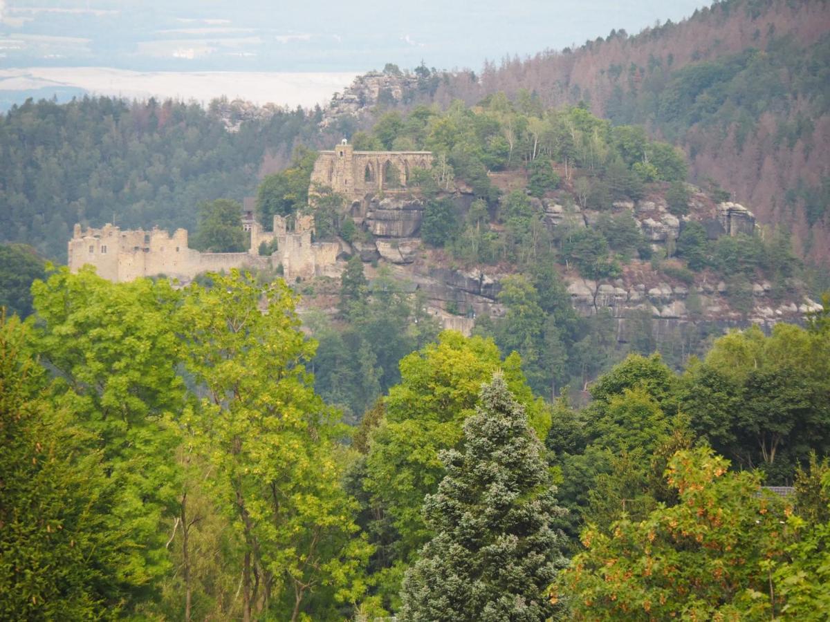 Fewo Karasek In Oybin Mit Panormablick, Kammlage Hain  Exterior foto